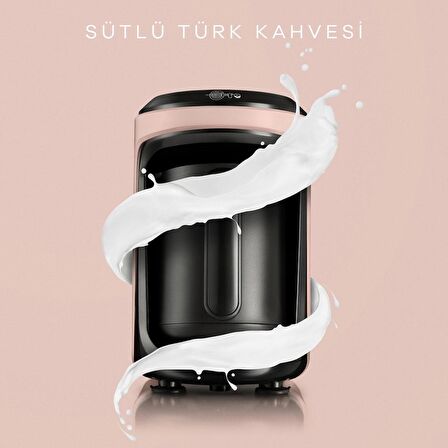 Karaca Hatır Hüps Sütlü Türk Kahve Makinesi Pearly Pink 153.03.06.2264
