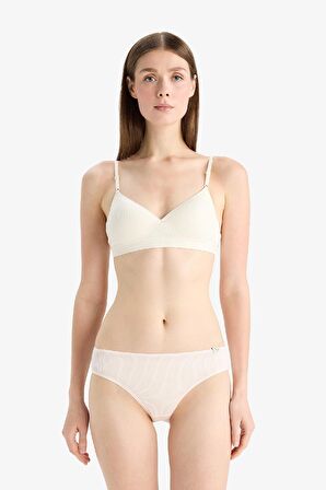 DeFacto Ribana 3'lü Askılı Brief Külot-Fall in Love D6404AX25SPGN1169