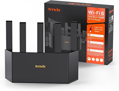 Tenda RX12L Pro Dual-Band Gigabit Wi-Fi 6 Router