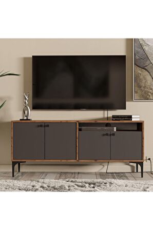 Mezza 1544 Artemis 139 cm Tv Ünitesi Hat-Antrasit
