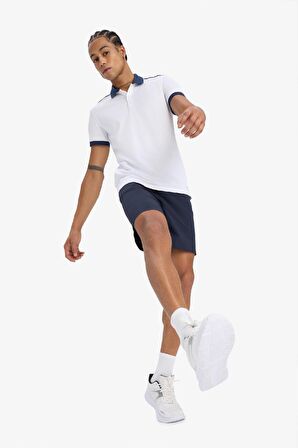 DeFactoFit Slim Fit Dar Kesim Sporcu Dokuma Şort D9249AX25SPNV82
