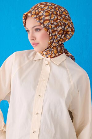 Saf İpek Eşarp 4103D (Twill İpek)