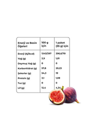 İncir Kuru Meyve Cipsi 30 G X 5 Adet Dondurularak Kurutulmuş Meyve