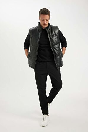 DeFacto Regular Fit Dik Yaka Mont C4929AX24WNBK27