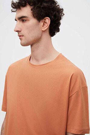 Ds Damat Comfort Tarçın %100 Pamuk T-Shirt 6HC14ORT02006 6HC14ORT02006