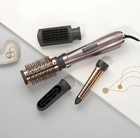 BaByliss AS136E Air Styler 1.000W Hava Üflemeli Saç Şekillendirici Set