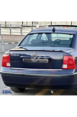 VW Passat B5 Krom Bagaj Alt Çıtası 1996-2005 Paslanmaz Çelik