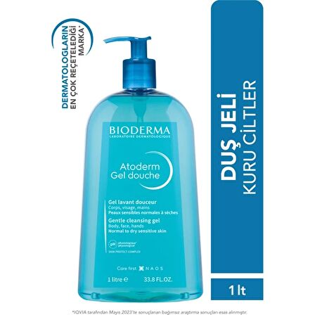 Bioderma Atoderm Arındırıcı Hassas ve Kuru Ciltler İçin Duş Jeli 1000 ml