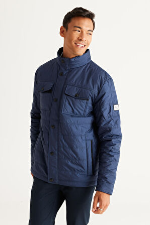 Lacivert Erkek Mont 4A0824100023