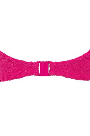 DeFacto Regular Fit Çiçekli Jakarlı Bikini Üstü-Fall in Love B6901AX24SMPN615