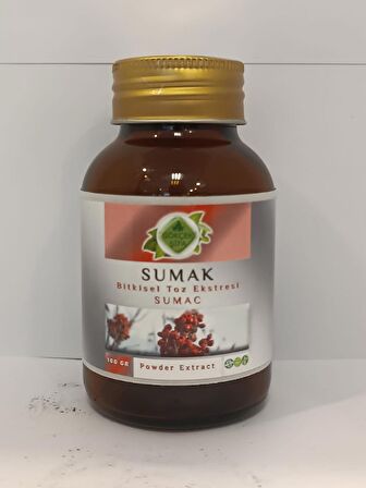 Sumak Toz Ekstresi 100 Gr. Cam Kavanoz