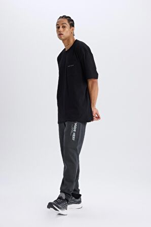 DeFactoFit NBA Miami Heat Kalın Jogger Eşofman Altı Standart Fit Beli Bağcıklı Cepli A9841AX24AUAR231