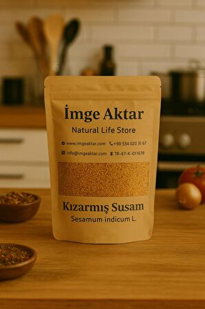 Simitlik Susam-Kavrulmuş Susam 100g