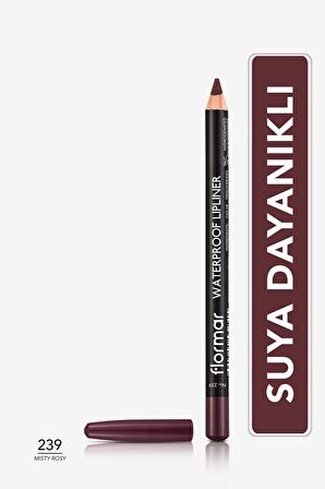 Flormar Dudak Kalemi Waterproof Lipliner 239 Misty Rosy 47000037-239