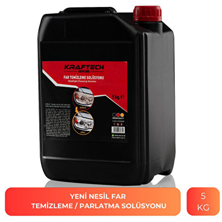 Kraftech Far Temizleme Solüsyonu 5 Kg