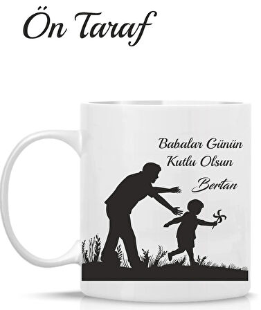 Babalar Gününe Özel Baskılı Kupa Bardak