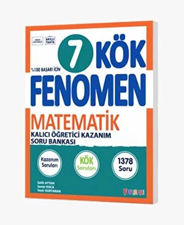 Fenomen Yayınları 7. Sınıf Kök Matematik Soru Bankası