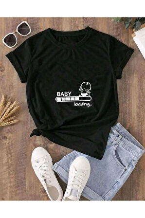 malkoçbey kadın baby loading... baskılı oversize basic t-şhirt