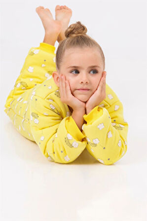 Kız Erkek Çocuk Kalın Elyaf Dolgulu Premium Kalite 2.5 Tog Desenli Uyku Tulumu