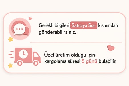Kişiye Özel Bebek Doğum Panosu | İsim, Doğum Tarihi, Saat, Boy ve Kilo Yazılı | Bebek Odası Duvar Dekoru