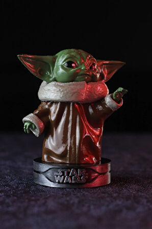 Baby Yoda Figürü - Star Wars Grogu - The Mandalorian - 10 Cm