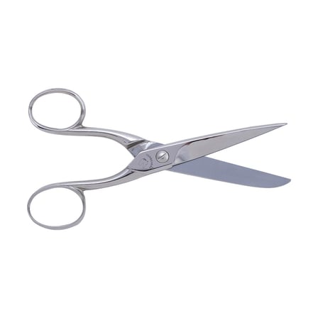 FDM Horsehead | D-133 | 6 No | Kumaş Ve İplik Temizleme Makası | Nikel Kaplama | 15,24 Cm | Bilenebilir | Komple Çelik | Türk Malı