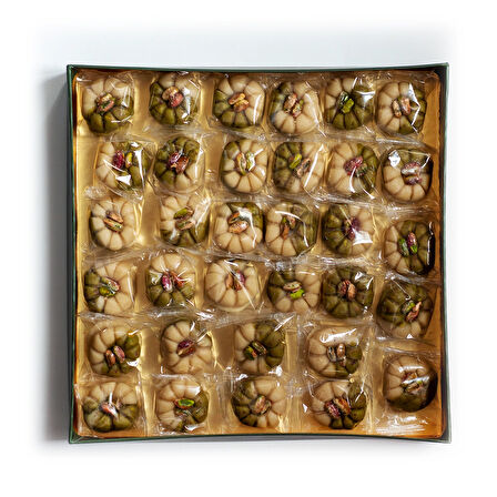 Çiçek Şeklinde Badem Ezmesi Helvası 500 G