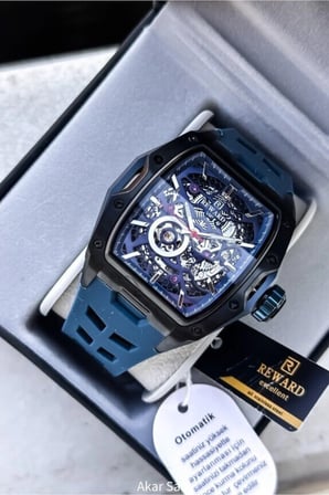 RD331031 Silikon Kordonlu Otomatik Erkek Kol Saati