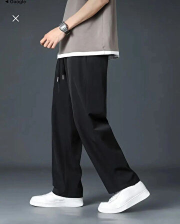 Oversize Baggy Unisex Eşofman Altı – Streetwear %100 Pamuk 2 İplik Kaliteli Kumaş