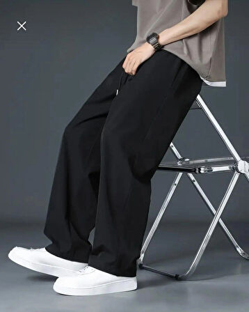 Oversize Baggy Unisex Eşofman Altı – Streetwear %100 Pamuk 2 İplik Kaliteli Kumaş