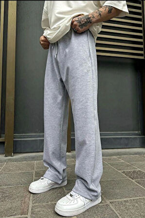 Oversize Baggy Unisex Eşofman Altı – Streetwear %100 Pamuk 2 İplik Kaliteli Kumaş