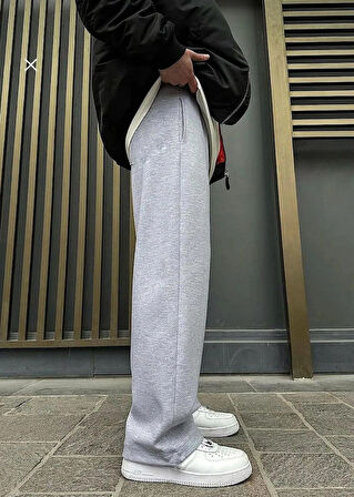 Oversize Baggy Unisex Eşofman Altı – Streetwear %100 Pamuk 2 İplik Kaliteli Kumaş