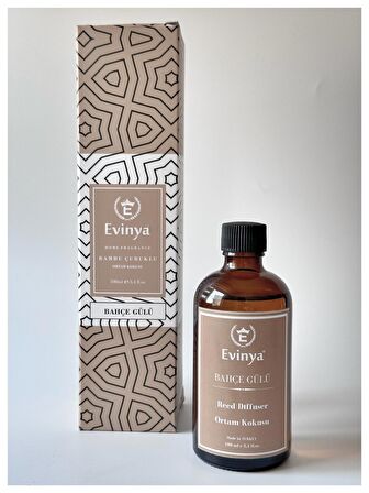 Evinya Bambu Çubuklu Oda Kokusu Bahçe Gülü - 100 ML