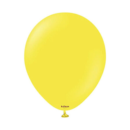 Gemar Doğum Günü Organizasyon Parti Balon - 33 Cm. - Sarı Renk - 100 Adet 