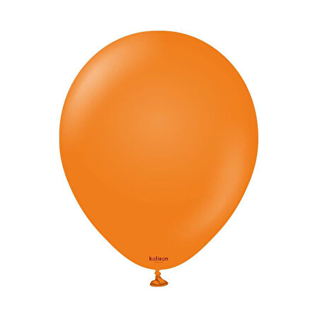 Gemar Doğum Günü Organizasyon Parti Balon - 33 Cm. - Turuncu Renk - 100 Adet 