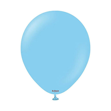 Gemar Doğum Günü Organizasyon Parti Balon - 33 Cm. - Açık Mavi - 100 Adet 