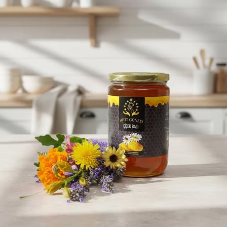 Doğal Kır Çiçeği Balı 850 Gr