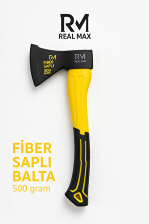 500 gr Fiber Saplı Balta – Ergonomik ve Dayanıklı Tasarım