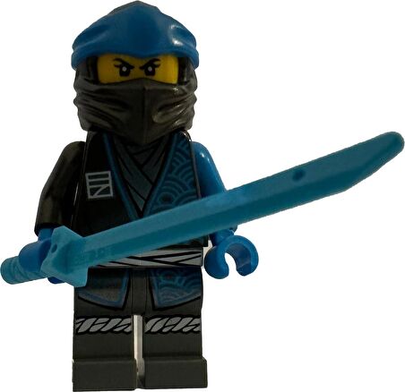 Orjinal Lego Minifigür Mavi Ninjago