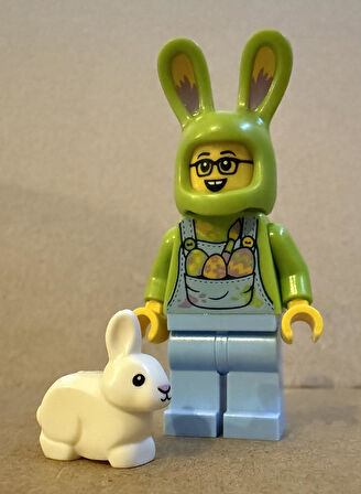 Orjinal Lego Minifigür Easter Egg Hunt Fan