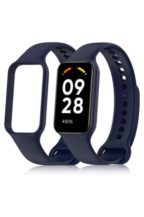 Xiaomi Redmi Smart Band 2 Mi Band 8 Active Uyumlu Silikon Kordon Kayış