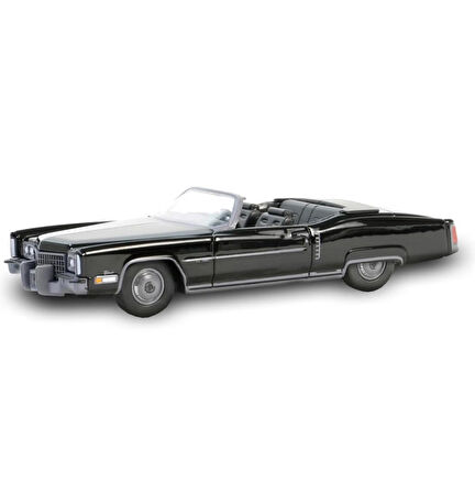 Greenlight 1/64 Black Bandit Series 29 - 1972 Cadillac Eldorado Fleetwood Convertible Diecast Model Araba