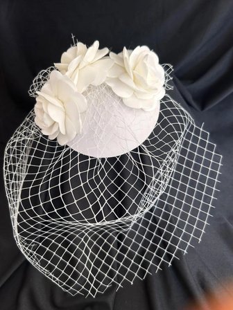 (YENİLENDİK)Nikah Aksesuar,nikah Kepi Vualet,nikah Şapkası,nikah Kep,gelin Şapkası,vualet, Tüllü 