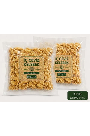 Doğal İç Ceviz Kelebek 1 Kg – Premium Taze Ceviz İçi Atıştırmalık