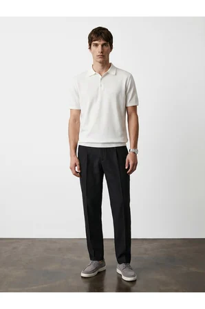 Kolay Ütülenebilir İnce Modal Pantolon Jogger - Rahat ve Şık
