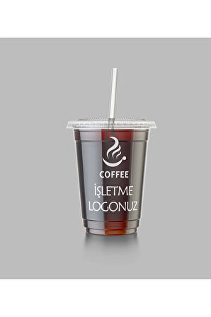 Firmanıza Özel Tek Renk Tek Yön Logo Baskılı 92/300-350 CC Pet Bardak - 5.000 Adet