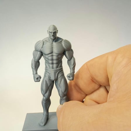 Kaslı Erkek Vücut Anatomisi Biblo - Sporcu & Fitness Temalı Masa Üstü Dekoratif Obje 6X10 cm Boyutlu
