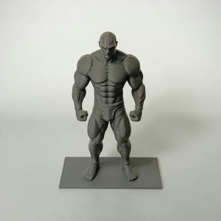 Kaslı Erkek Vücut Anatomisi Biblo - Sporcu & Fitness Temalı Masa Üstü Dekoratif Obje 6X10 cm Boyutlu