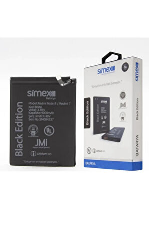 Simex Redmi Note8/ Redmi 7 Batarya