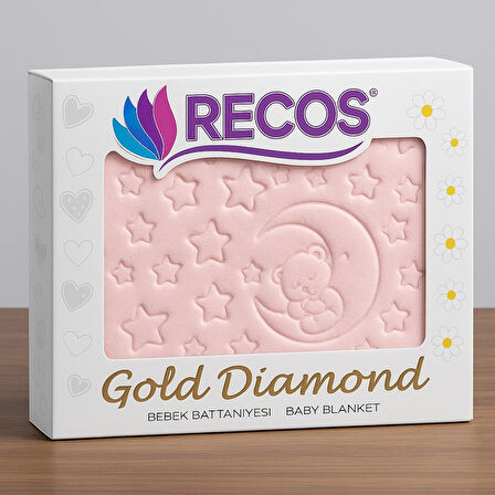 Recos Embos Gold Kutulu Diamond Bebek Battaniye 0-1 Yaş